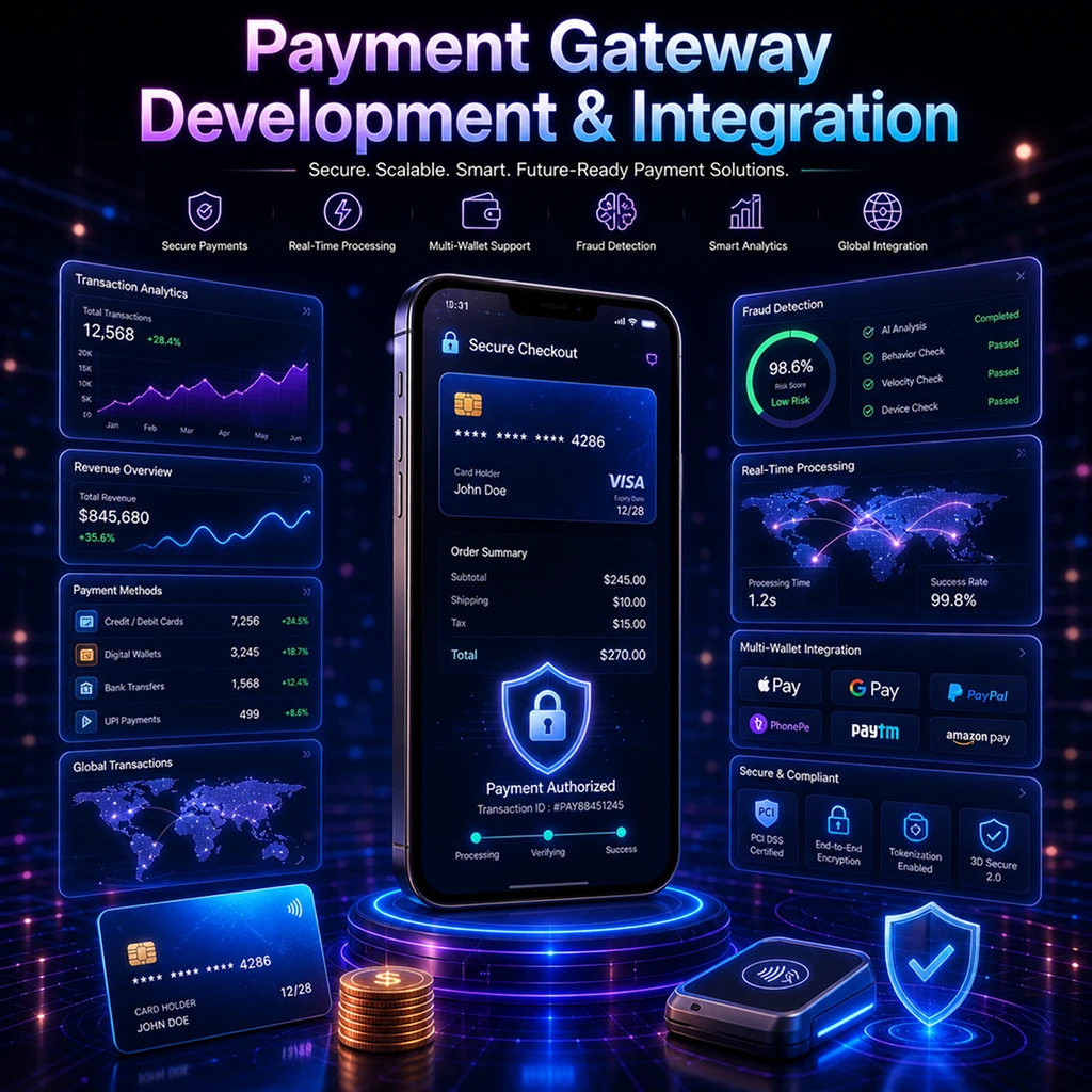 Payment Gateway Development and integration services